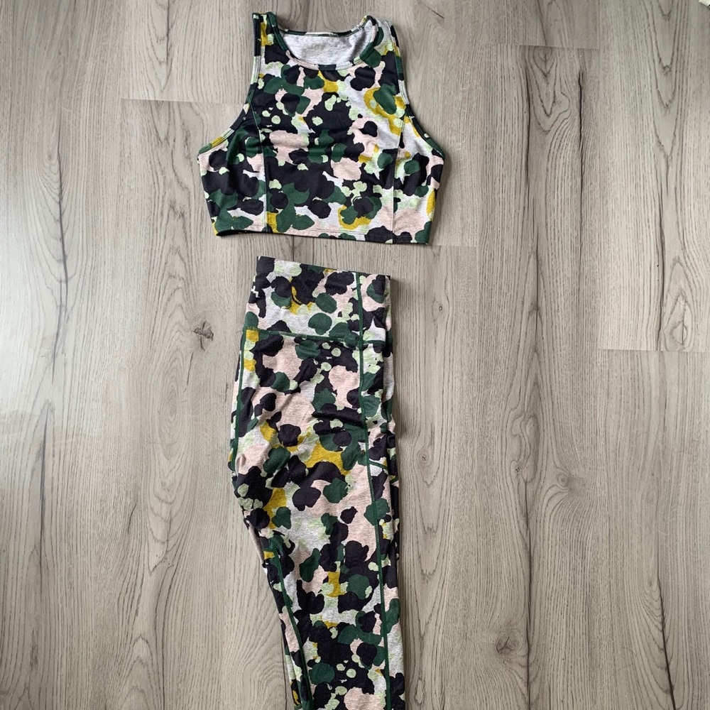 Two Piece Set Sports Bra and Leggings